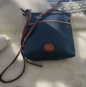 Dooney& Burke Navy Crossbody Bag